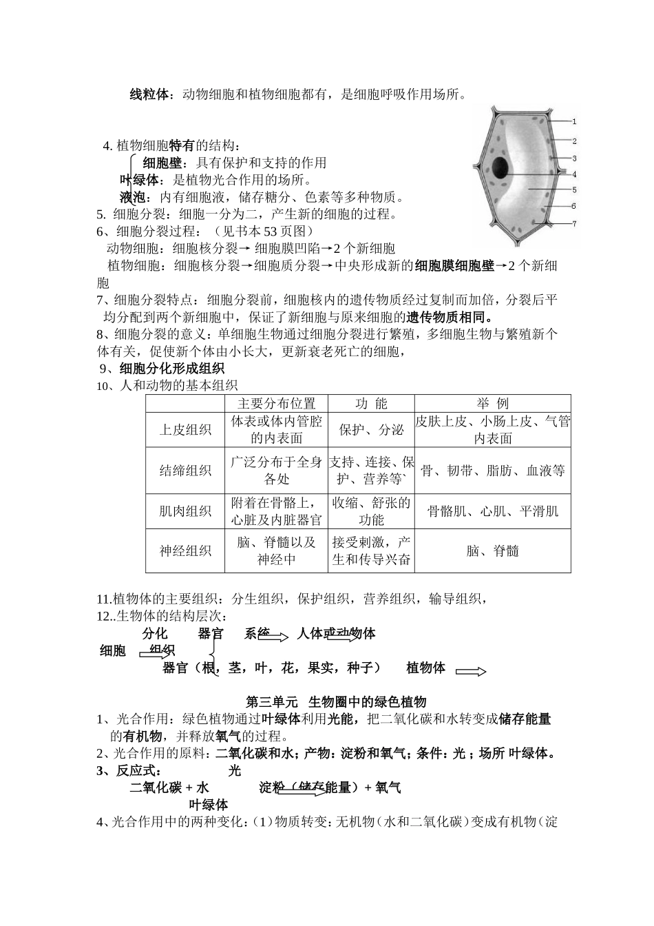 初一地理上册知识点总结(最全面最详细)_第2页