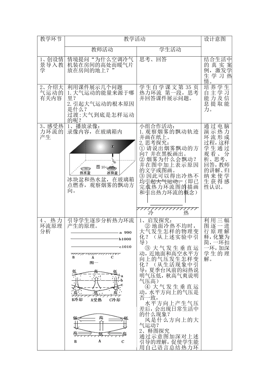 《热力环流》教学设计_第3页