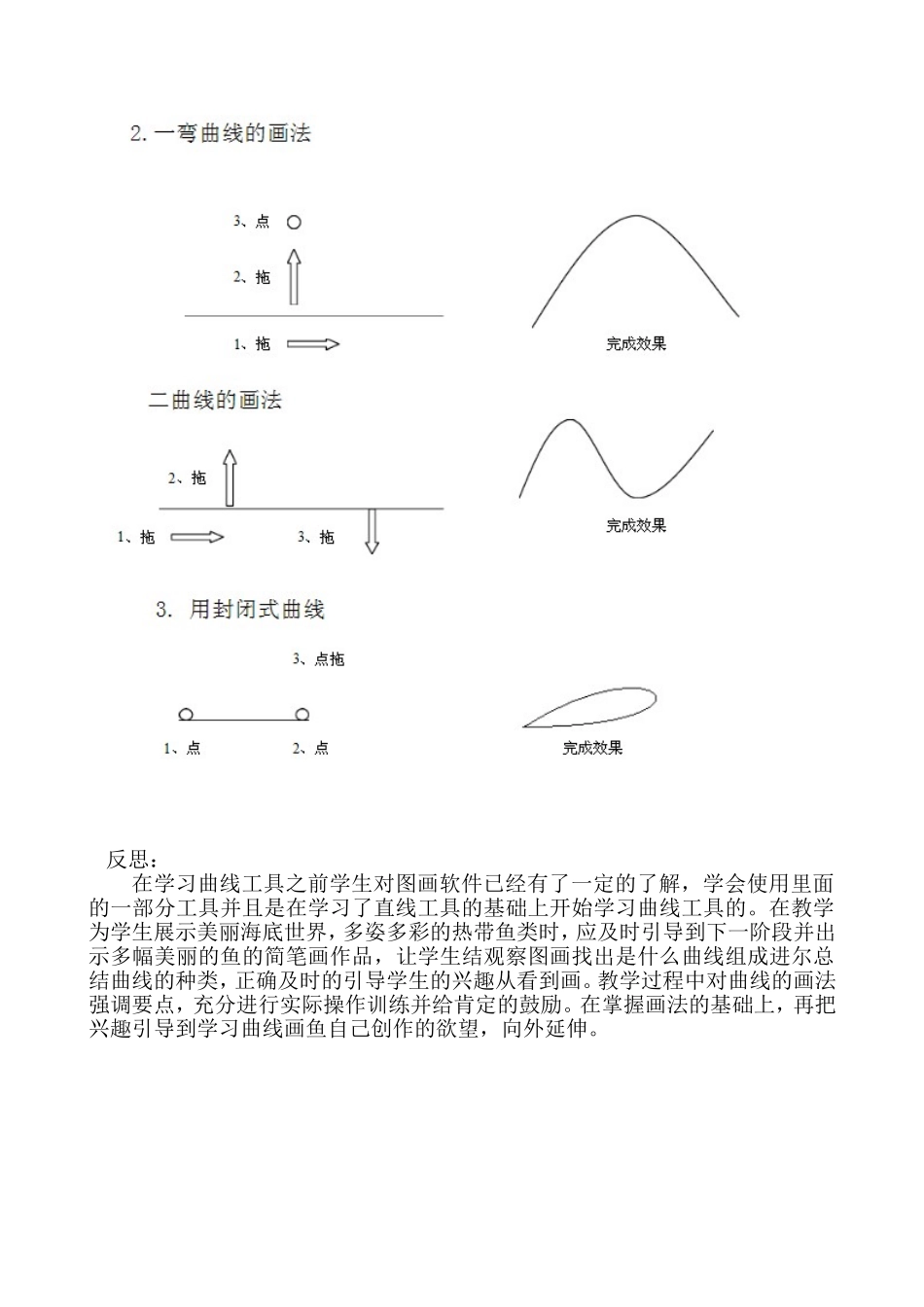 《美丽的鱼》教案及设计_第3页