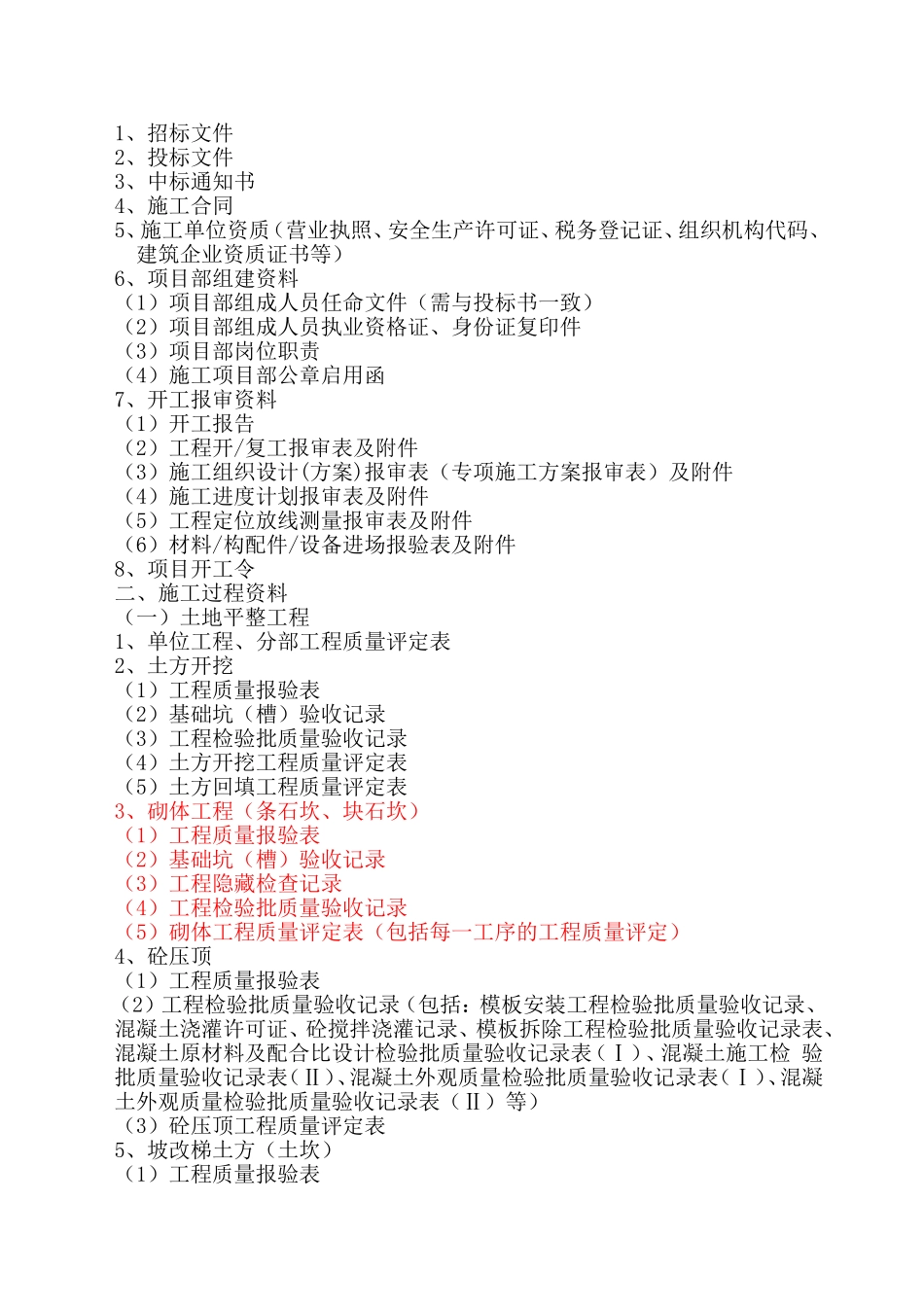 土地整治项目全套表格_第2页