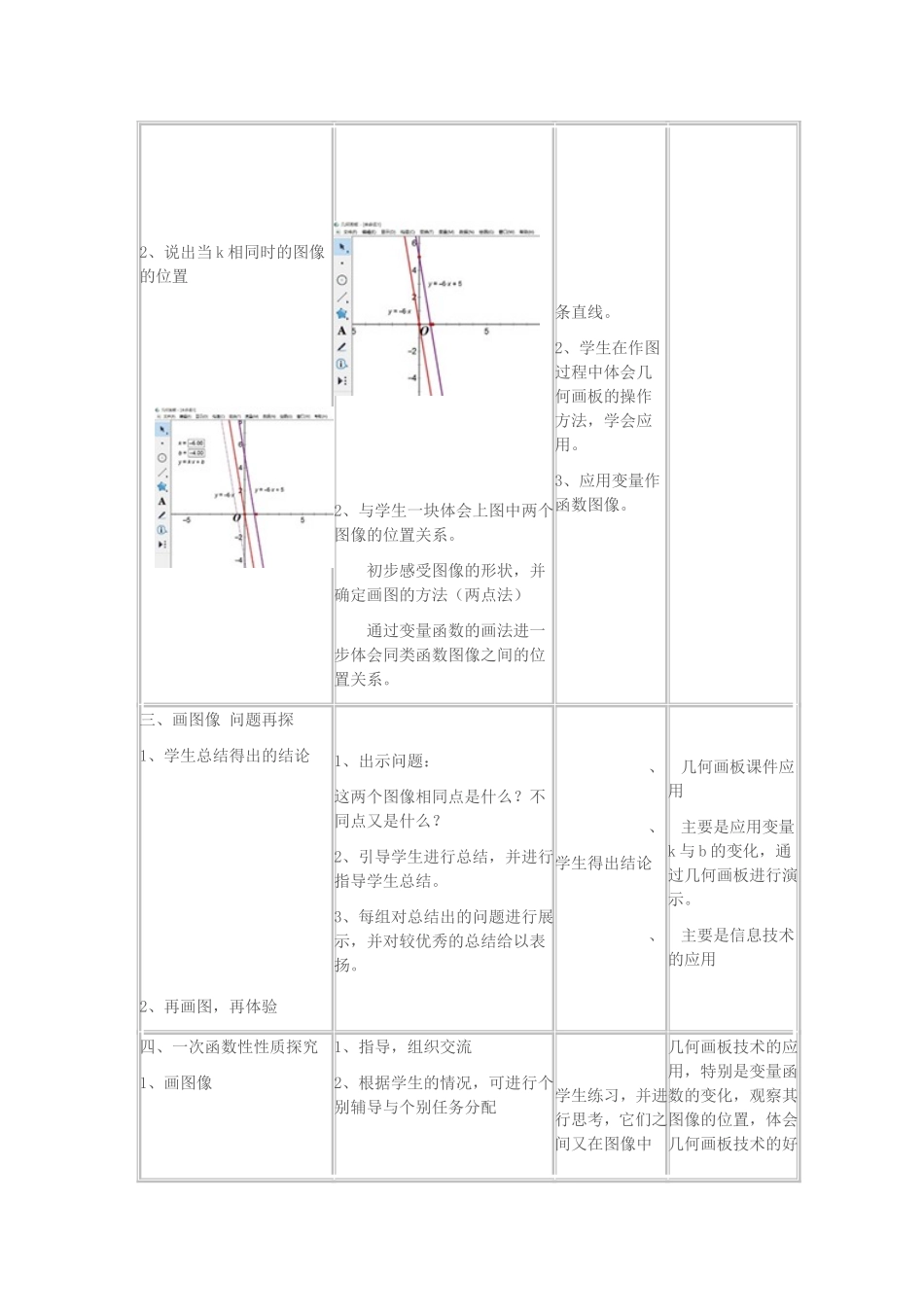 初中数学信息化教学设计4_第3页