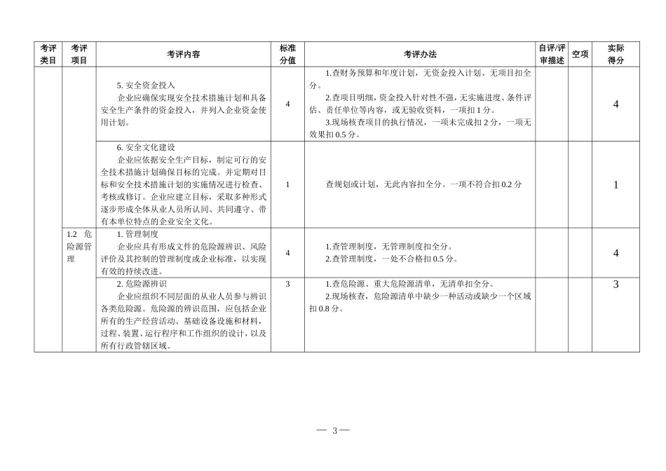 《机械制造企业安全生产标准化评定标准》_第3页