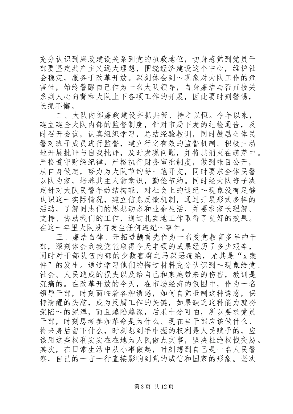 刑警大队大队长述职述廉报告_第3页