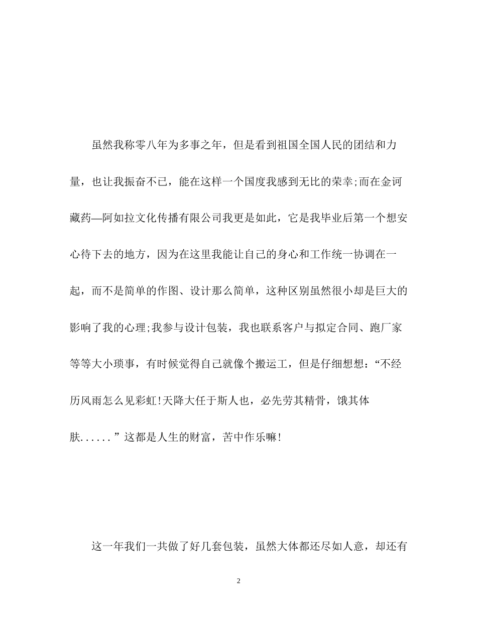 总结和新年计划_第2页