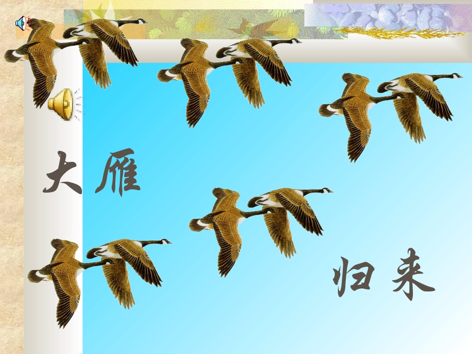 课大燕归来课件_第1页