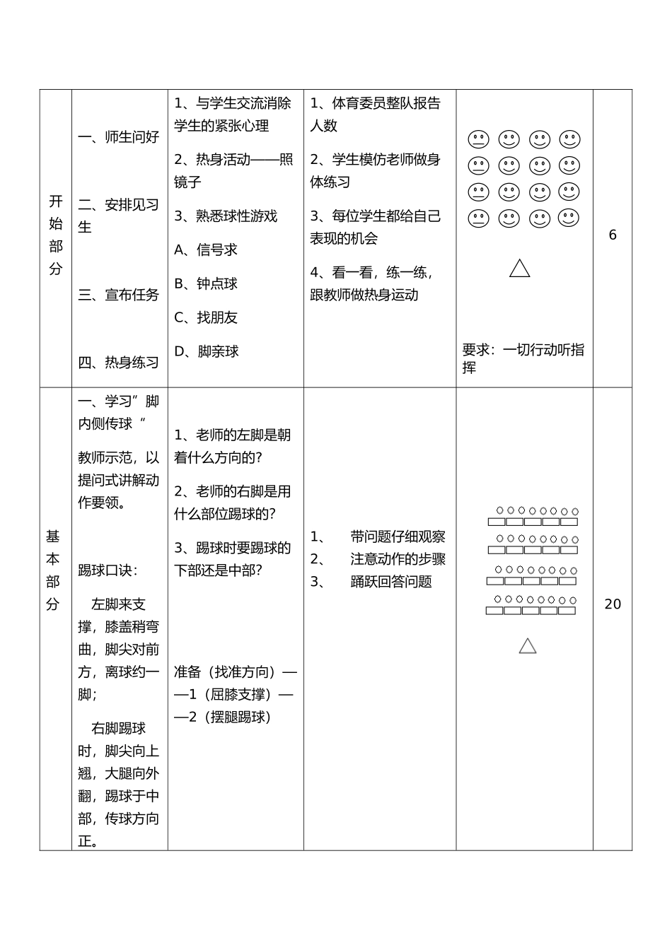 小足球-脚内侧传球与游戏_第3页
