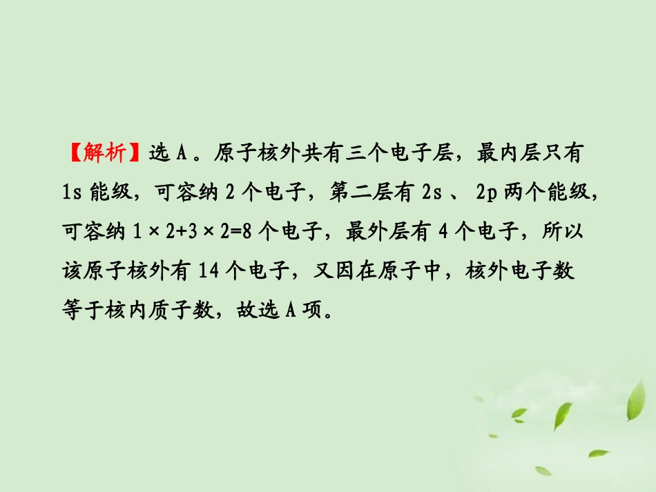 2012高中化学-第一章单元质量评估课件-新人教版选修3_第3页