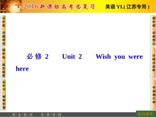 必修2Unit2