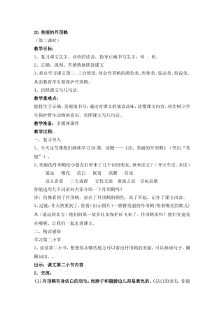 美丽的丹顶鹤(改）