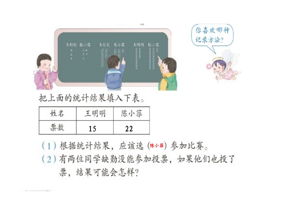 小学数学人教2011课标版二年级数据的收集与整理-(5)_第2页