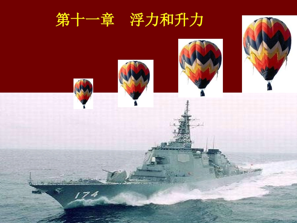 九年级物理认识浮力_第1页