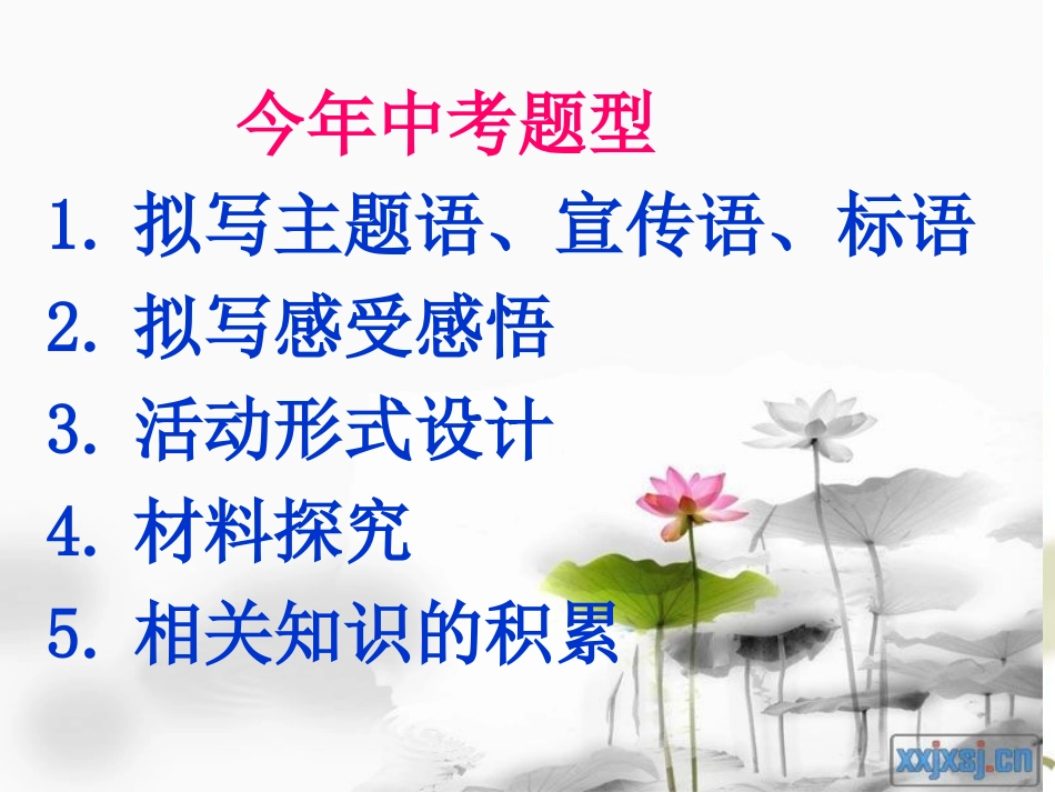 综合性学习复习课_第3页