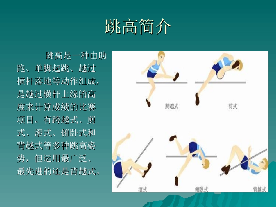 背越式跳高课件_第2页