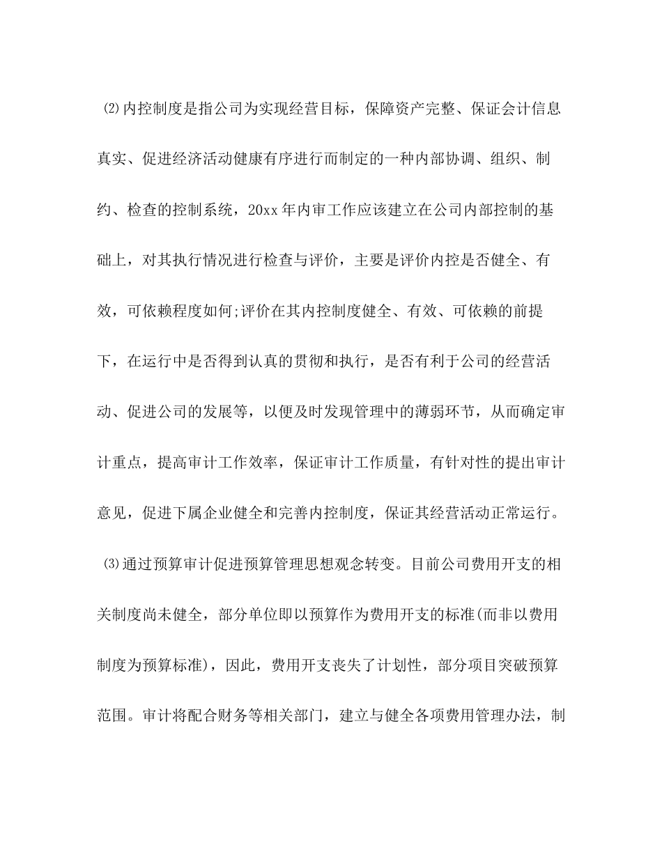 内部审计工作计划书模板_第3页