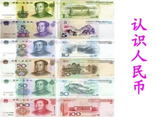 小学生教育—人民币的认识课件 (2)