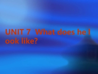 人教版新目标七年级英语下册第9单元课件