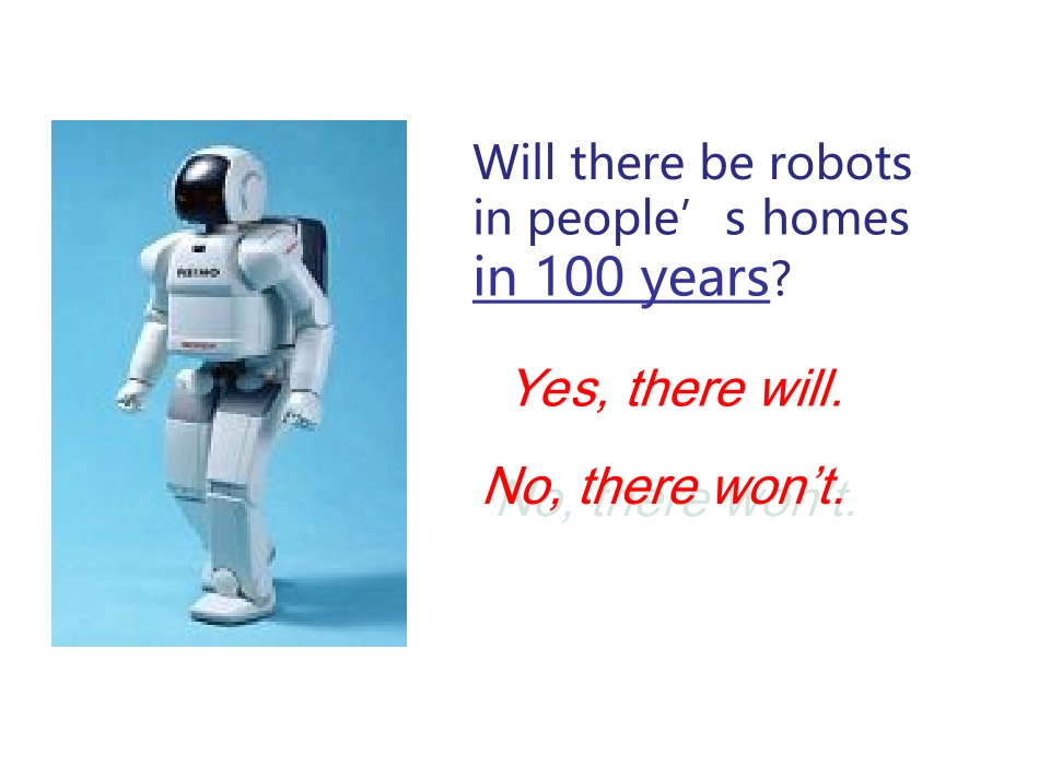 unit7_will_people_have_robots_第一课时----第五课时_第3页