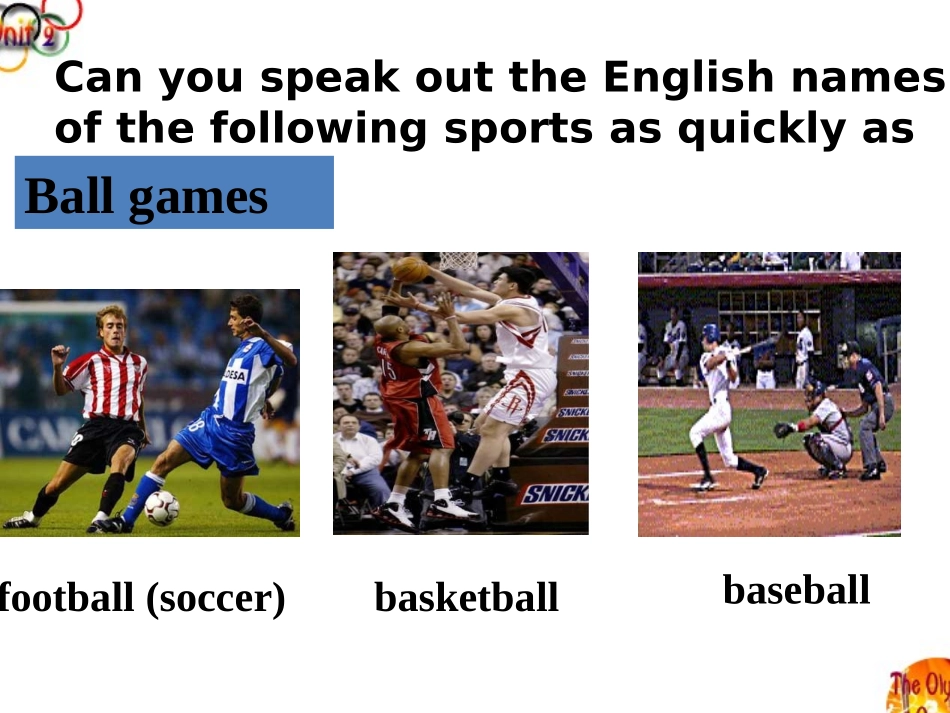 新课标高一英语必修二课件Unit2_The_Olympic_writing_第2页