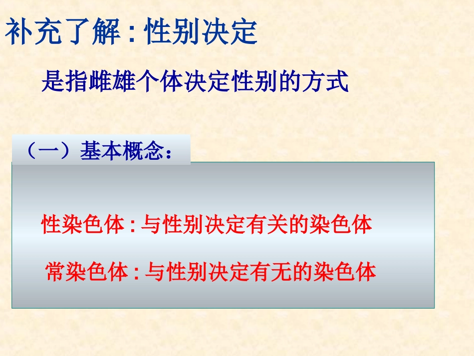 生物②必修23《伴性遗传》PPT课件_第3页
