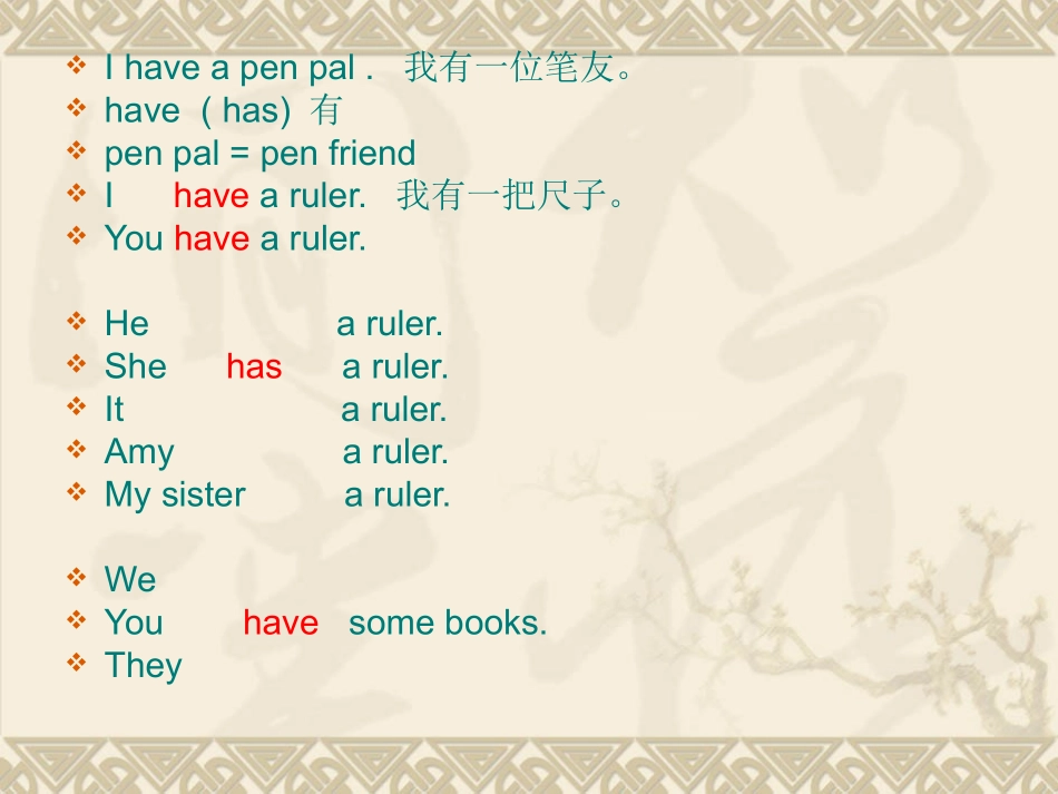 人教PEP版英语六上《Unit4Ihaveapenpal》PPT课件Alet'learn_第3页