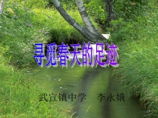 寻觅春天的足迹（李永娥）