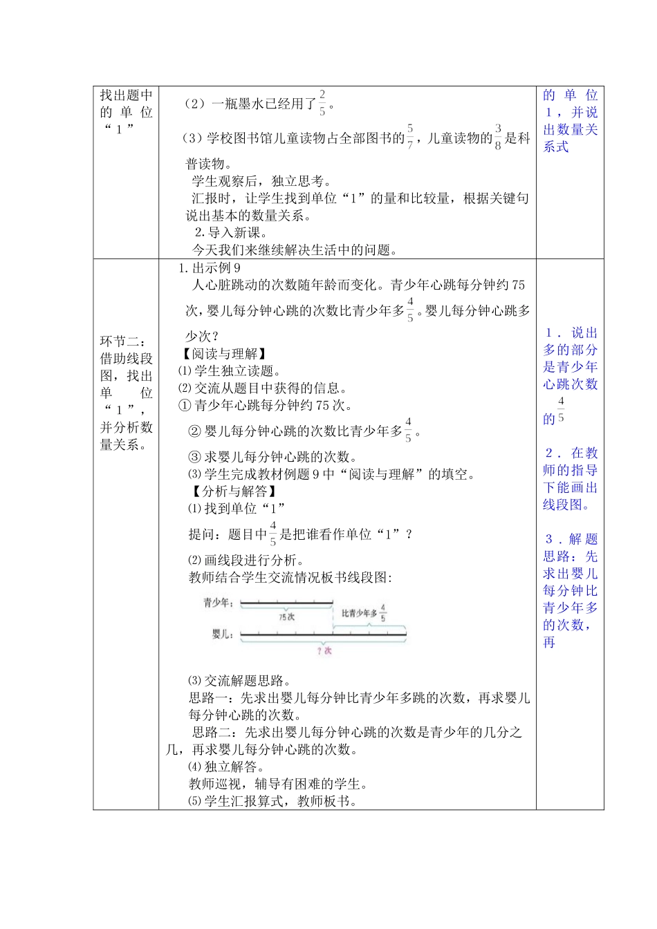 分数乘法比一个数多几分之几教案_第2页