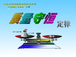 质量守恒定律 (4)