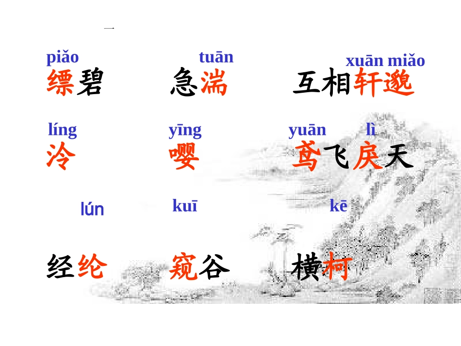 与朱元思书1_课件_第3页