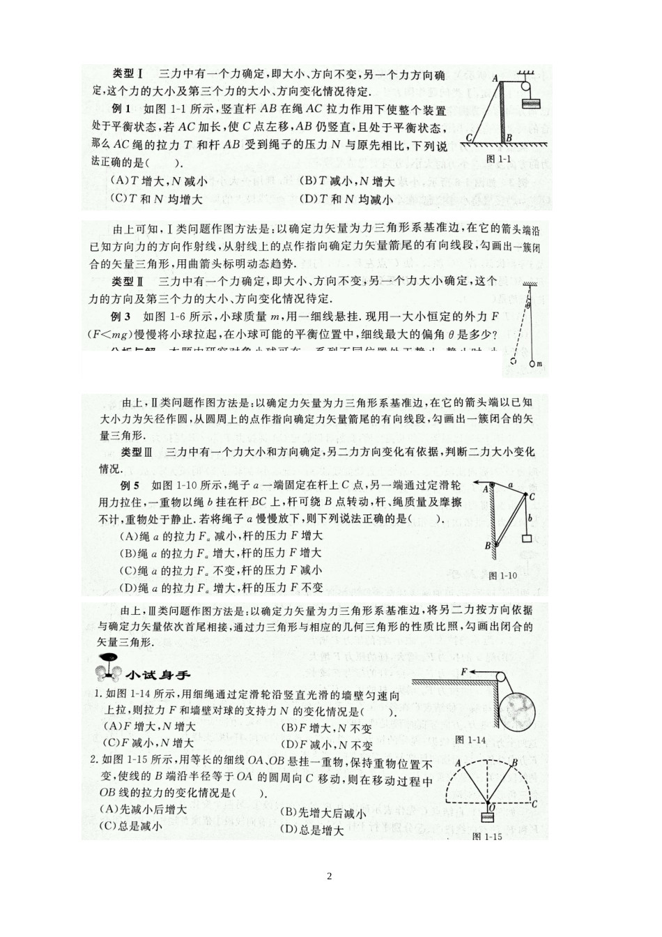专题二：力的平衡1115_第2页