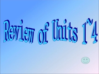 七年级英语上册《Units_1-4》review