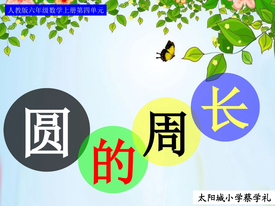圆的周长 (10)_第1页