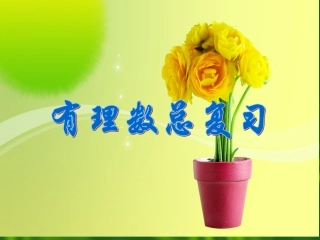 七年级数学《有理数》总复习课件