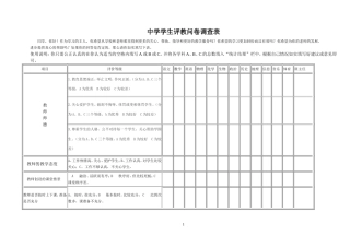 学生问卷调查表[1]