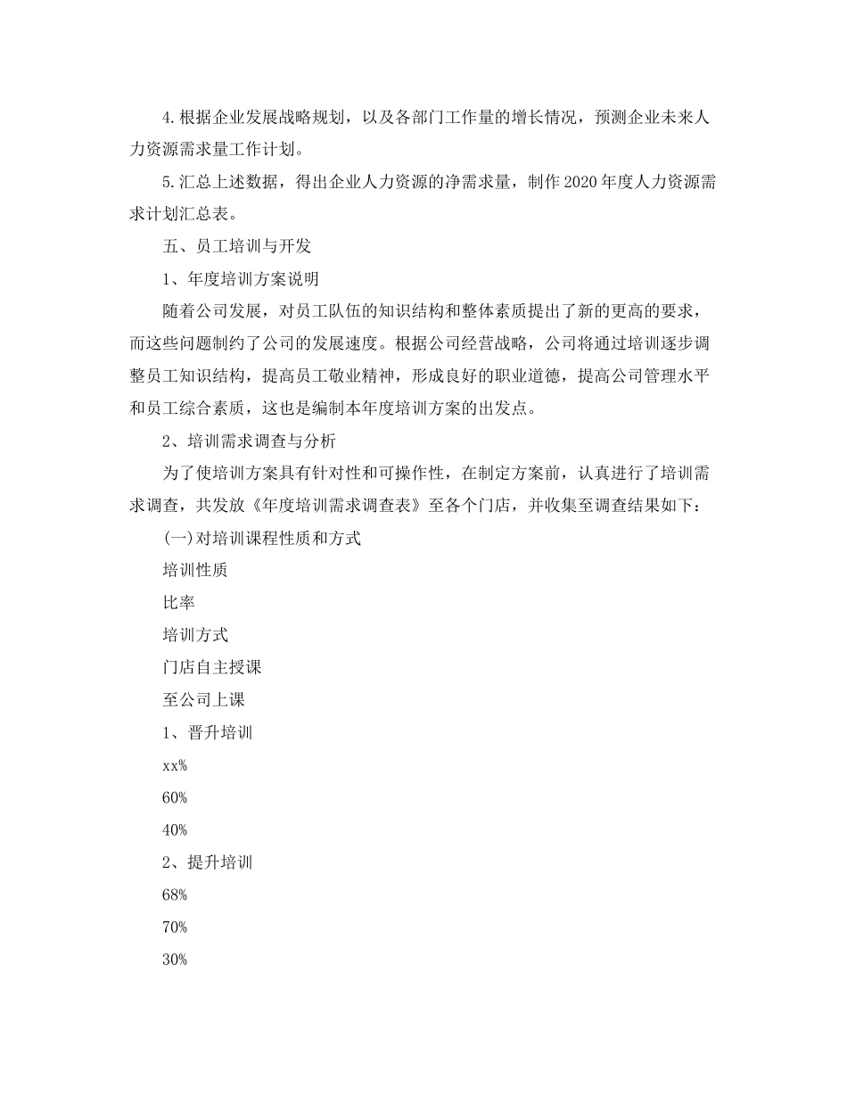 人力资源部工作计划范文3_第3页