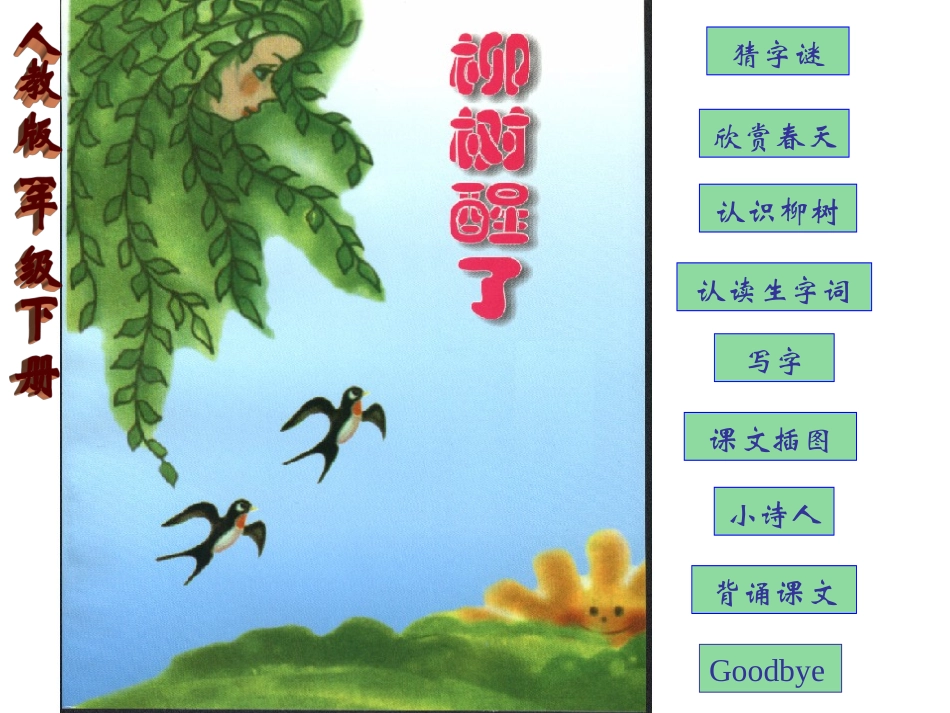 《柳树醒了》课件1_第1页