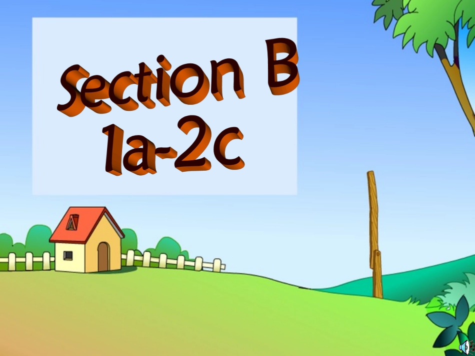 新目标英语七年级上册第一单元SectionB课件_第3页