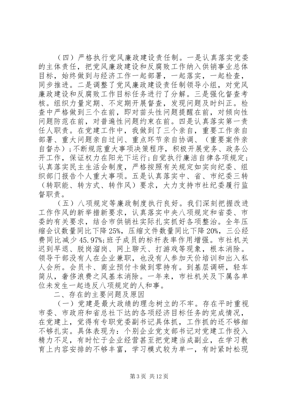 镇党委党建述职报告_第3页