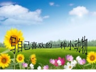 小学四年级作文写自己喜欢的一种小动物