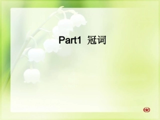 小学六年级英语语法_冠词课件