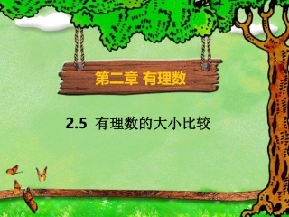 有理数大小的比较