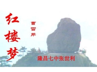 高中语文林黛玉进贾府课件