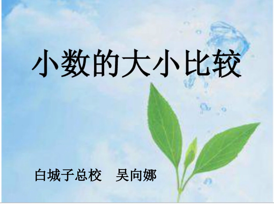 小数的大小比较1_第1页