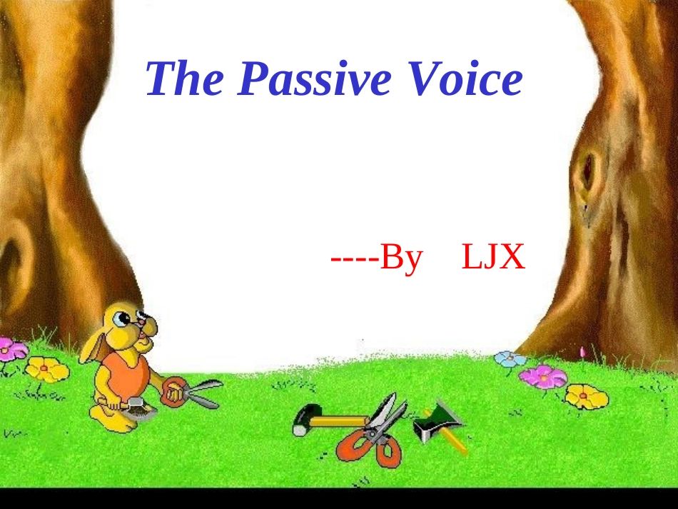 初中英语被动语态专题复习课件_第2页