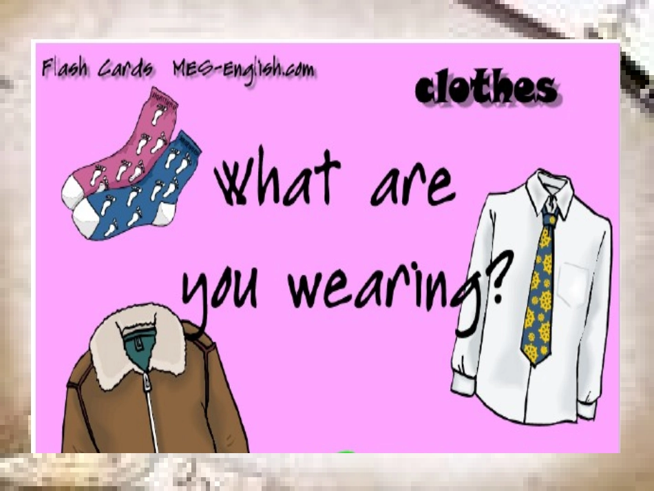 小学四上Unit3MyClothes课件_第2页