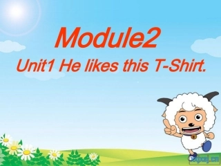 小学二年级Module2Unit1HelikesthisT-Shirt