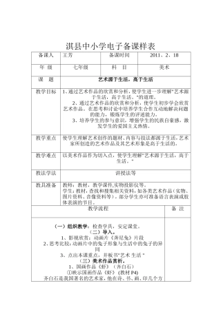 艺术源于生活来源于生活