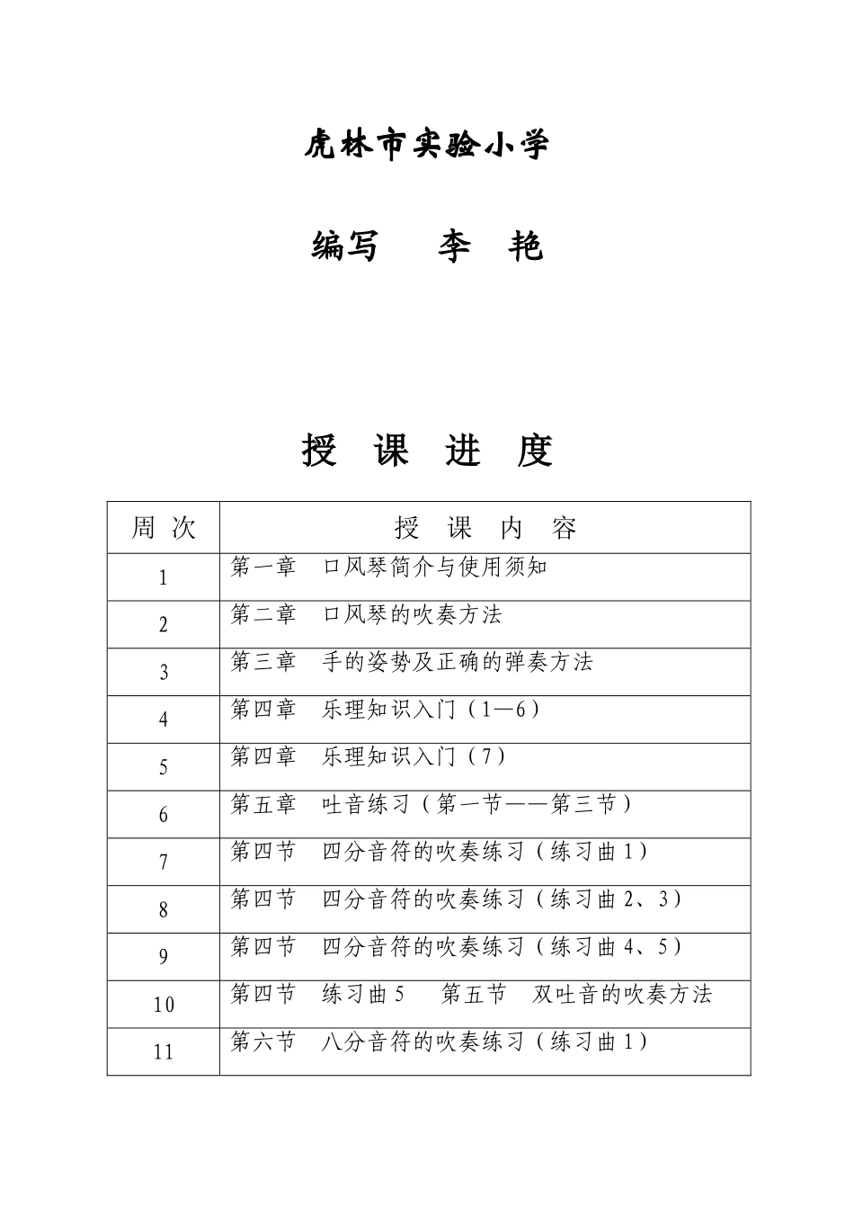 口风琴课讲义_第2页