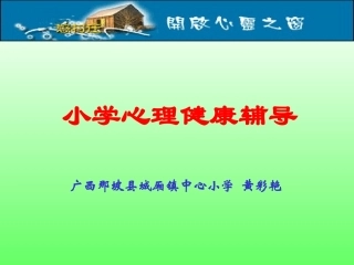 小学心理健康辅导 (2)