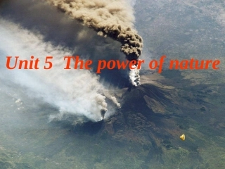 The_power_of_nature公开课