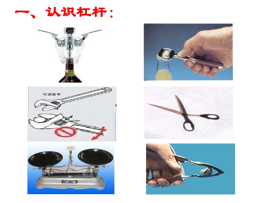 沪科版《101科学探究：杠杆的平衡条件》课件_第3页